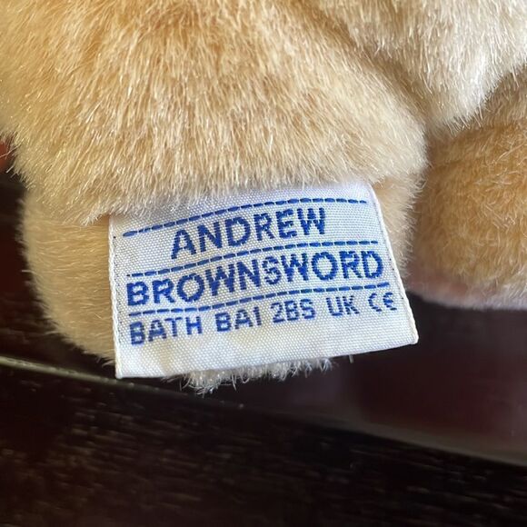 Andrew Brownsword Forever Friends Item No. 275 Classic Teddy Bear Beige 7.5” - Picture 5 of 7